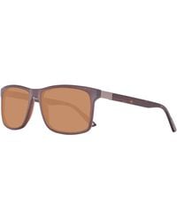 Helly Hansen - Accessoires ,Bruin ,Bruine Plastic Zonnebril - Lyst