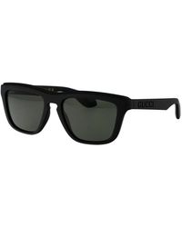 Gucci - Schwarze sonnenbrille gg1571s 001 - Lyst