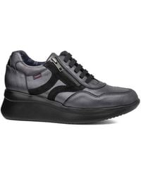 Callaghan - Wildleder Zip Sneakers Mit Gummisohle - Lyst