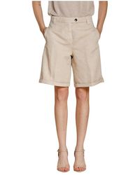 Mason's - Korte Broeken ,Katoen Brigitte Chino Bermuda - Lyst