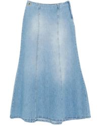 Lois - Denim Skirts - Lyst