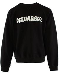 DSquared² - Cool Fit Sweater Met Ronde Hals - Lyst
