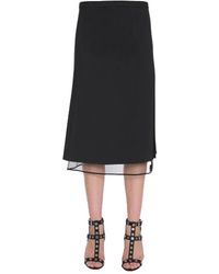 Versace - Midi Skirts - Lyst