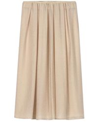 Luisa Cerano - Rokken ,Rok Met Glinsterende Afwerking En Elastische Tailleband - Lyst