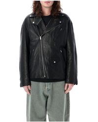 Acne Studios - Jackets > leather jackets - Lyst