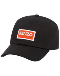 KENZO - Baseballkappe mit gesticktem logo - Lyst