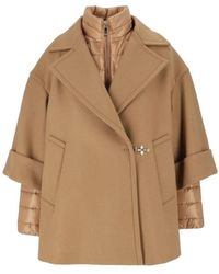 Fay - Jassen ,Wol Wol En Kasjmier Cape - Lyst