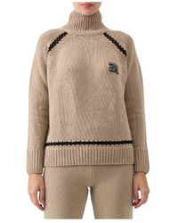 Ermanno Scervino - Truien & Vesten ,Wol Lupetto Turtleneck - Lyst