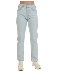 Emporio Armani - Straight Fit Jeans - Lyst