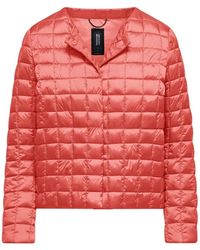 Bomboogie - Nylon Glanzend Donsjack Met Ronde Kraag - Lyst