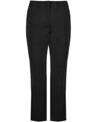 Bomboogie - Broeken ,Zwart ,Katoen Regular Fit Chino Broek - Lyst
