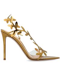 Gianvito Rossi - Flavia Sandalen Met Hak - Lyst
