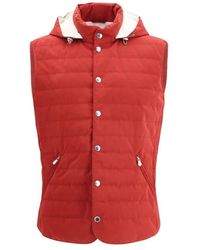 Brunello Cucinelli - Vests - Lyst