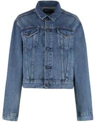 Polo Ralph Lauren - Jassen ,Blauw ,Denim Klassieke Denim Jas - Lyst
