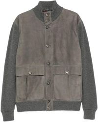 Brunello Cucinelli - Leather Jackets - Lyst