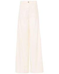 Pinko - Trousers > wide trousers - Lyst