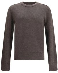 Maison Margiela - Round-Neck Knitwear - Lyst