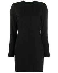 DSquared² - Zwarte Midi Jurk Met Stijl S75Cv0229S52503900 - Lyst