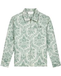 Pure Path - Flower Zipped Overshirt - Lyst