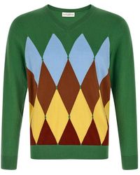Ballantyne - V-Neck Knitwear - Lyst