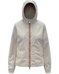K-Way - Jassen ,Nylon Lil 2.0 Plus. 2 Reversible Jacket - Lyst