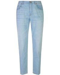 Eleventy - Jeans ,Blauw ,Katoen Five-Pocket Jeans - Lyst