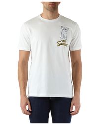 Antony Morato - T-shirt regular fit in cotone stampa the simpsons - Lyst