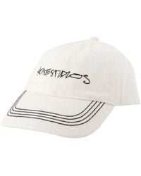 Acne Studios - Witte Katoenen Pet Gemaakt - Lyst