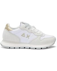 Sun 68 - Ally Solid Casual Sneakers Nylon Leder - Lyst