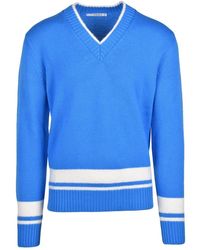 Kangra - V-Neck Knitwear - Lyst