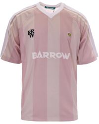 Barrow - Tops ,Roze ,Mesh T-Shirt - Lyst