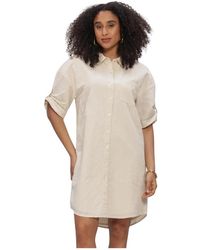 Notre-v - Kleedjes ,Katoen Nv-Henline Mini Jurk - Lyst