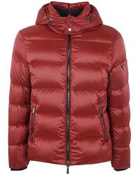 Moorer - Jassen ,Rood ,Brett Sh Padded Jacket - Lyst