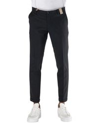 AT.P.CO - Broeken ,Blauw ,Katoen Sasa Cropped Broek - Lyst