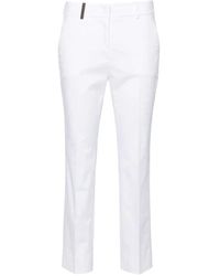 Peserico - Cropped Trousers - Lyst