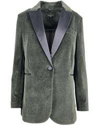 Circolo 1901 - Velvet Tuxedo Jacket - Lyst