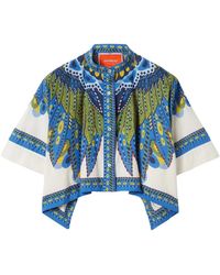 La DoubleJ - Overhemden ,Veelkleurig ,Katoen Mini Foulard Shirt - Lyst