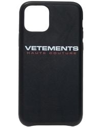Vetements - Accessoires ,Zwart ,I Phone 11 Pro Case - Lyst