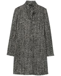 Fay - Herringbone Toggle Coat - Lyst