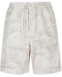 Maison Kitsuné - Bermuda Daisy Field Casual Shorts - Lyst