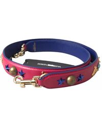 Dolce & Gabbana - Exotic Leather Studded Shoulder Strap - Lyst