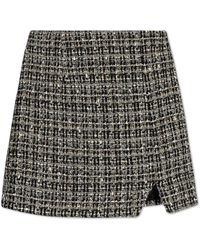 IRO - Rokken ,Grijs ,Tweed Tweed Rok 'Bryan' - Lyst