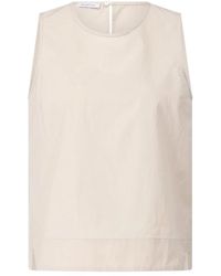 ROSSO35 - Top aus baumwollmix mit lockerem schnitt - Lyst