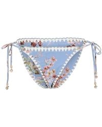 Zimmermann - Awaken Crochet Edge Tie Pant - Lyst