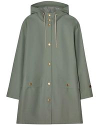 BUSNEL - Britte Regenjas Khaki Groen - Lyst