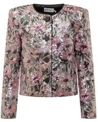 Self-Portrait - Light Jackets - Lyst
