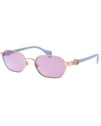 Gucci - Stylische sonnenbrille für frauen,gold-rosa sonnenbrille gg1593s 003,stylische sonnenbrille gg1593s - Lyst