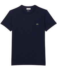 Lacoste - Pima Katoenen T-Shirt - Lyst