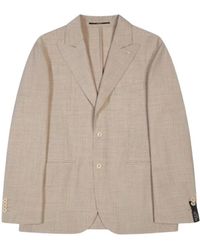 AT.P.CO - Jassen ,Groen ,Wol Roger Blazer - Lyst