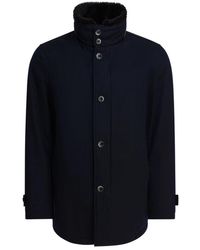 Herno - Single-Breasted Coats - Lyst
